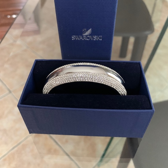 SWAROVSKI Pebble Cuff Crystal Bracelet - Picture 6 of 14